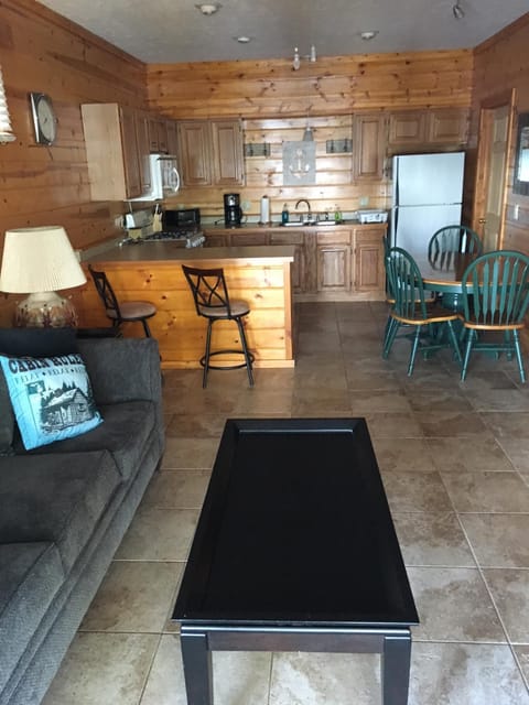 Lower unit entrance view of living area