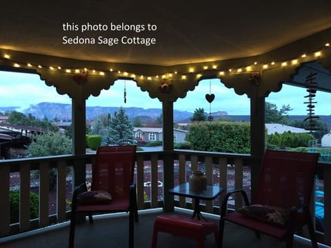 Subtle deck lighting ready to plug in (and unplug when you go inside :).