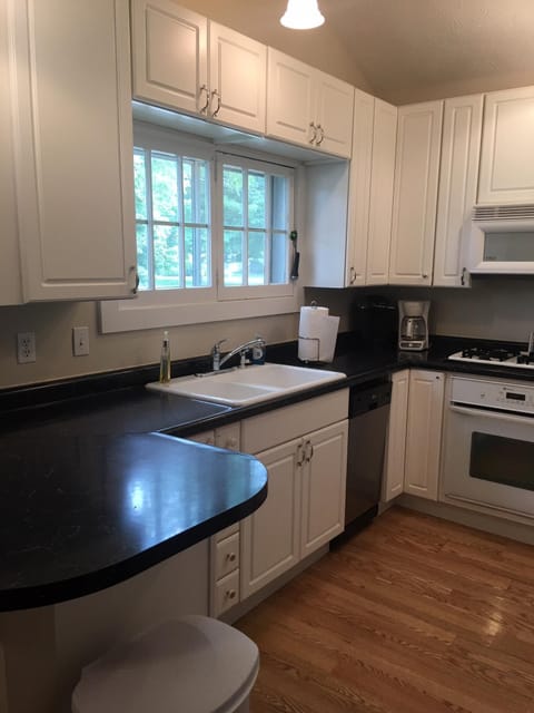 Fully stocked kitchen