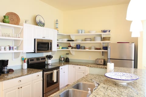 Upstairs main kitchen