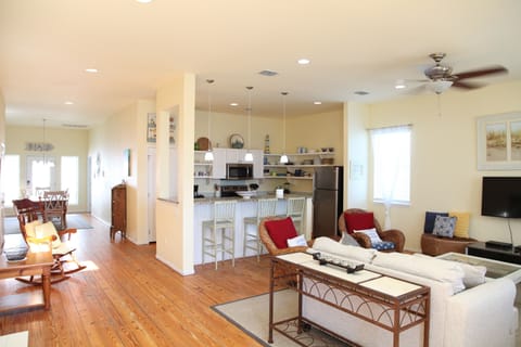 Main living area upstairs