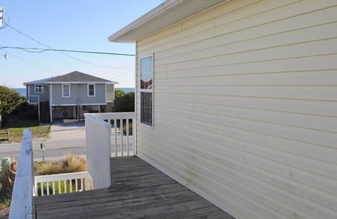 North Side Deck by Entrance