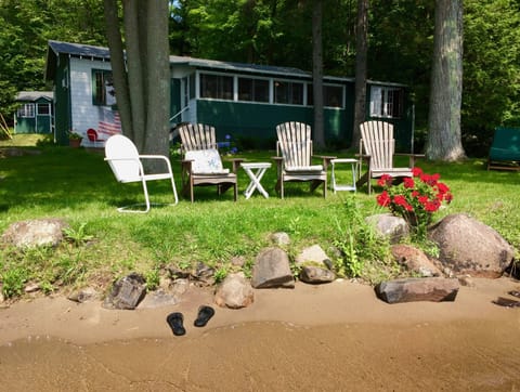 Walk-in sandy beach...no other rental in the area offers such easy access