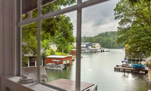 View of Lake Lure from the home