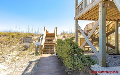 Portofino Beach Access is right beside Baby Girl