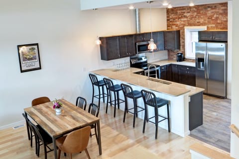 Dining and Kitchen area