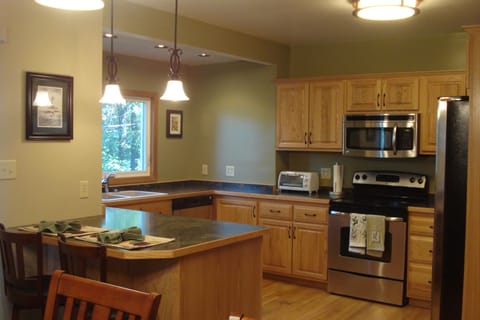 Large open kitchen with New Appliances
