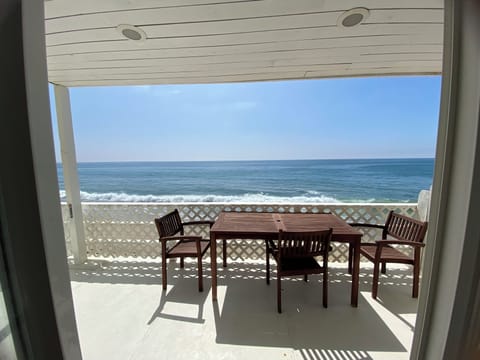 Relax and enjoy the ocean views from the deck