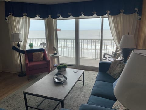 View of ocean from Livingroom