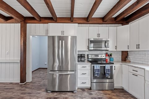 Stainless large refrigerator and freezer! 