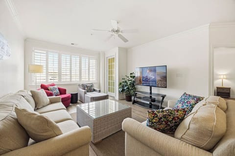 Main-Level Living Room with Deck Access