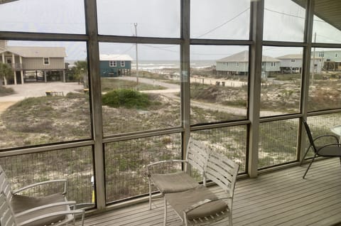 Nice gulf views without the beachfront prices! Sit relax and dine with a view.