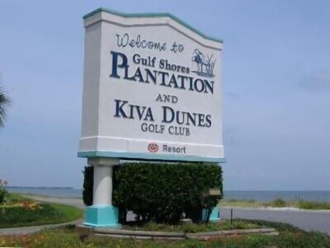 Resort entrance.