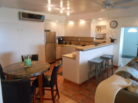 Kitchen, split A/C, washer dryer closet