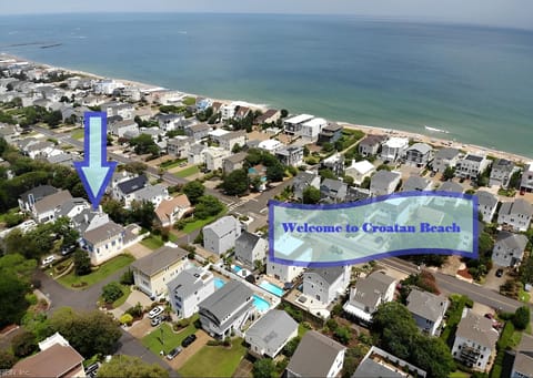 Welcome to Croatan Beach, an upscale neighborhood  away from the crowds. 