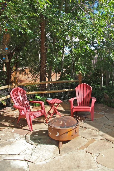 Back patio area