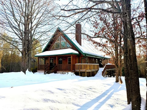 Cabin in Jan. 2025 Snow!
