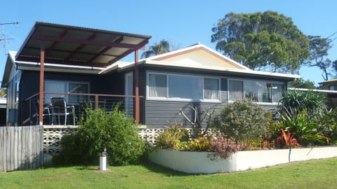 house as seen from the street