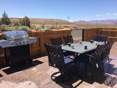 View over the mesa from the FRONT courtyard
