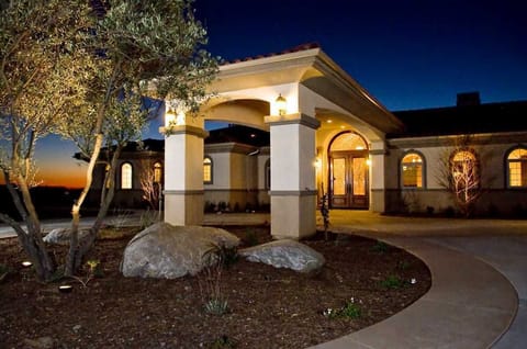 Circular Driveway and Portico