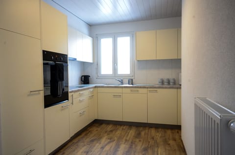New fully equipped kitchen.  Spacious and great for cooking for large groups
