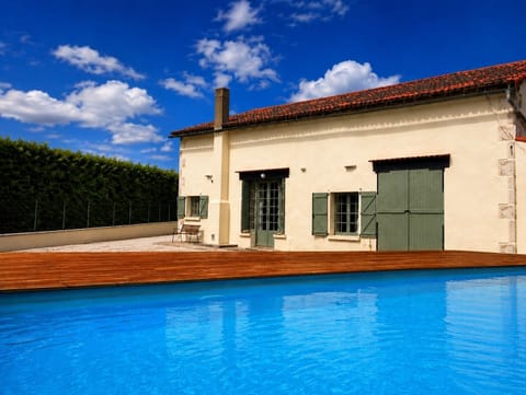 Your private heated pool and farmhouse retreat in the French countryside