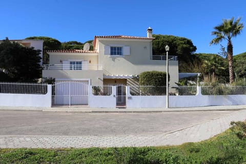 The Front of the Villa