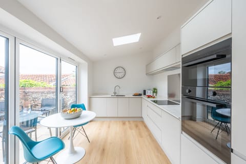Ground floor: A light-filled and well-equipped kitchen
