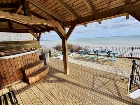 Our new outdoor two person hot tub