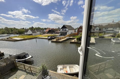 View of the river from Master bedroom 