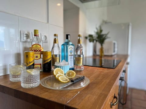 'Gordons and Schweppes' or 'Bombay Sapphire with Fever Tree'.