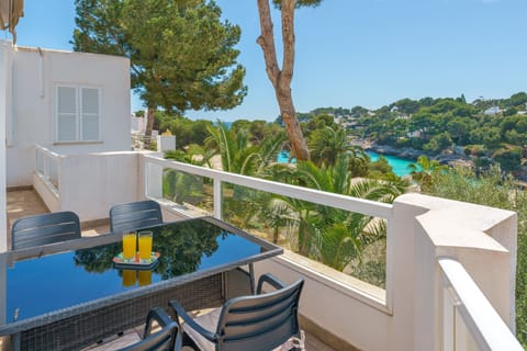 Bungalow 10, terrace with sea view