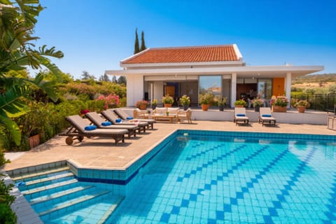 Steps into your huge pool