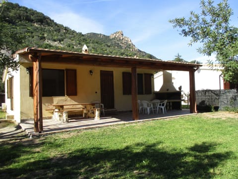 front of the house