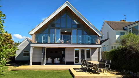 Sea Vale is the last house before you get to the beach in a private road.