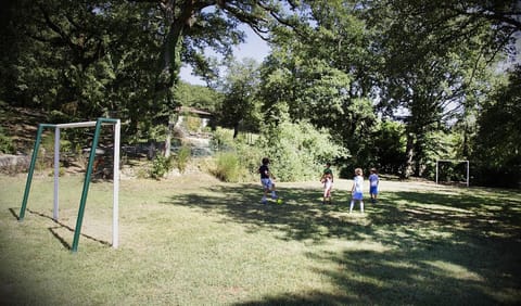 Football in the garden