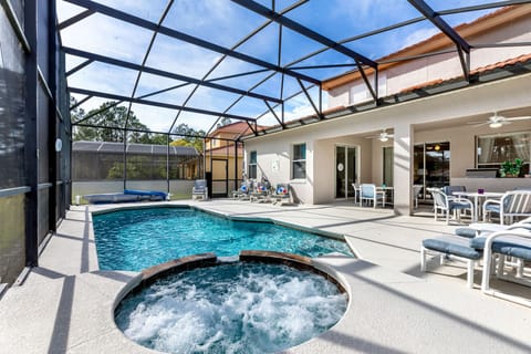 South Facing Pool and Hot Tub/Spa, Extended Pool Deck.
