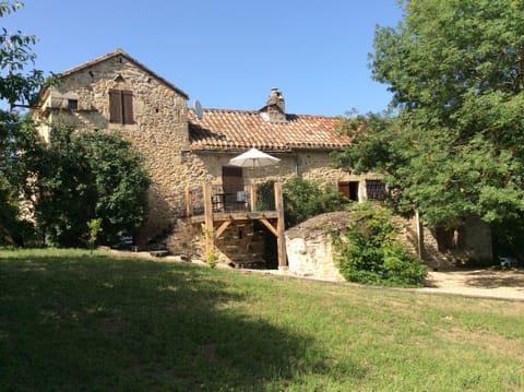 Front of farmhouse