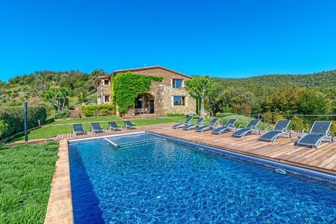 The house and pool