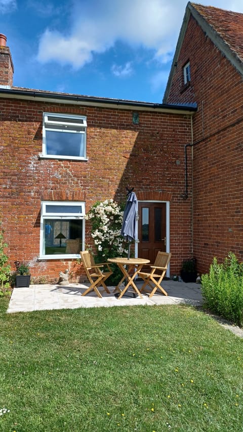 outdoor seating area