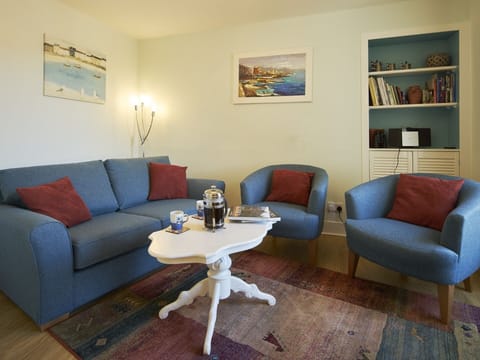 The comfortable living area