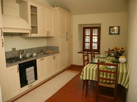 one of the  kitchens of the Palazzo
Spino Fiorito apartment second floor