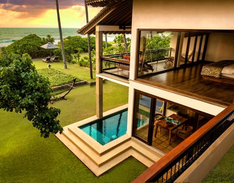 Duplex Pool Villa with Sea View | Living area | TV, iPod dock, MP3 dock