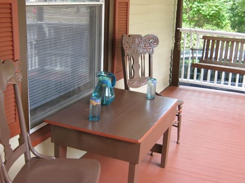 Relax on the wrap-around front porch.