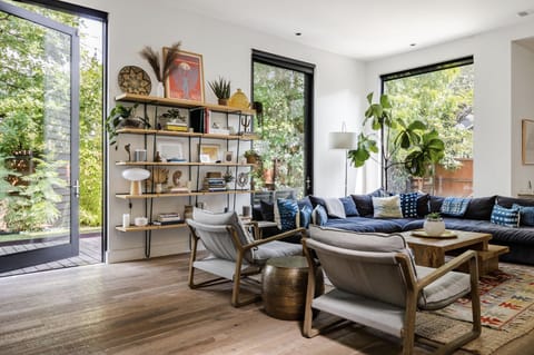 Living Room with Large Sectional