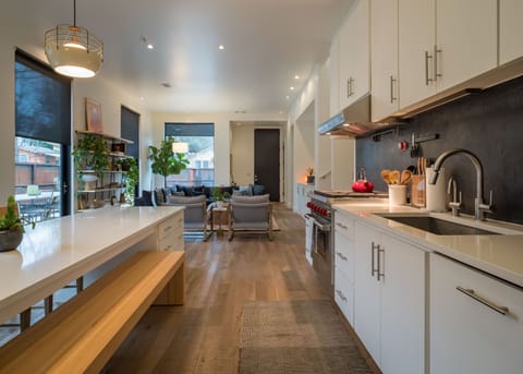 Kitchen Leading into Living Room