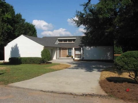 front view of the house