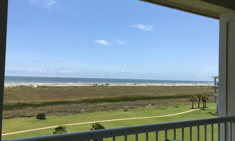 View of Gulf from balcony