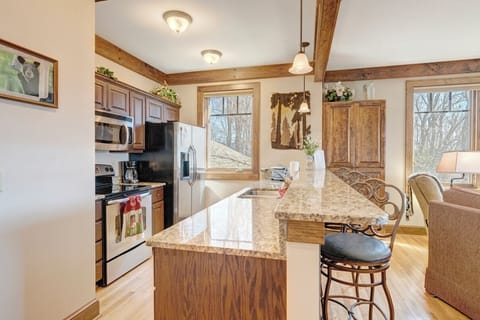 Kitchen--- Granite Counter-tops, Stainless Steel