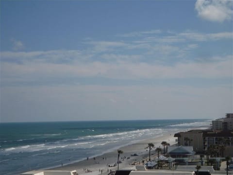 Ocean View from our 7th Floor Condo Balcony